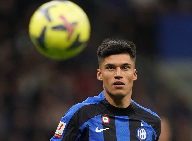 Joaquin Correa con la maglia dell'Inter - fonte Lapresse - wintersport-news.it