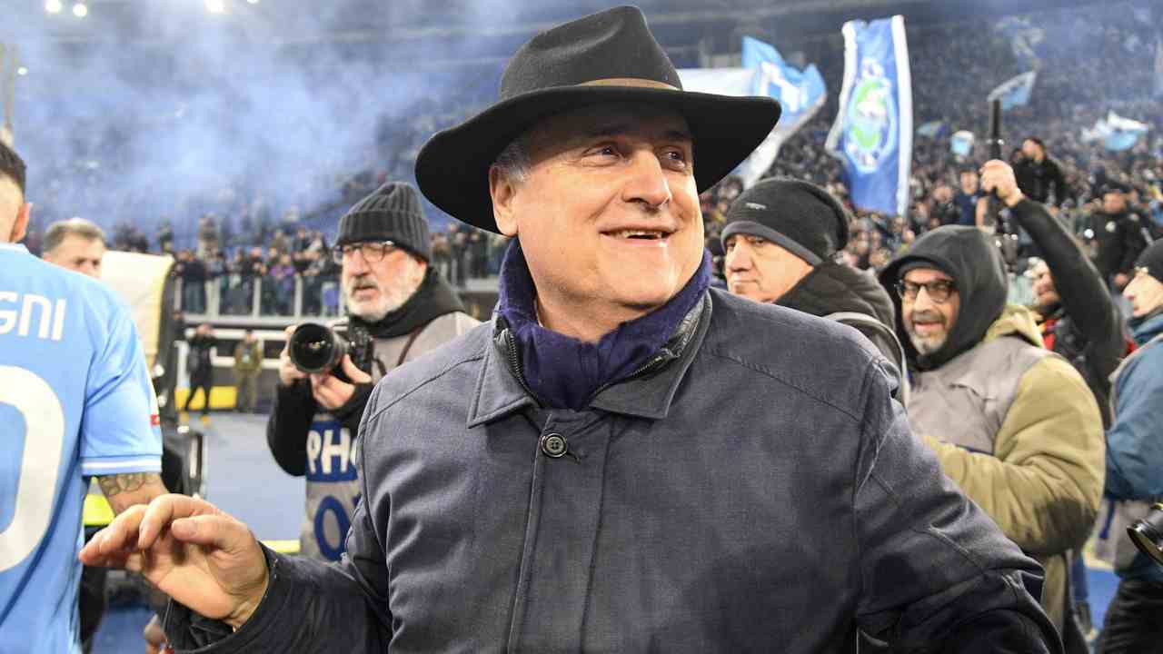 Lotito, il nuovo accordo della Lazio - fonte Lapresse - wintersport-news.it