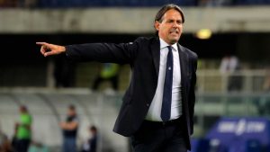 Simone Inzaghi, allenatore dell'Inter - fonte Lapresse - wintersport-news.it