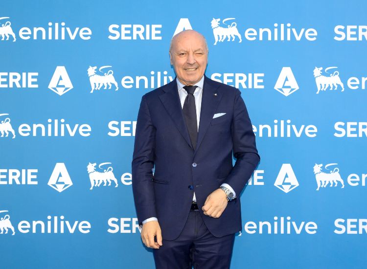 Giuseppe Marotta, presidente dell'Inter - fonte Lapresse - wintersport-news.it