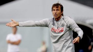 L'allenatore del Napoli Antonio Conte - fonte Lapresse - wintersport-news.it