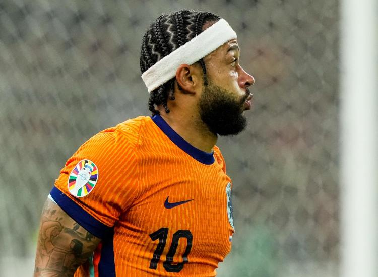 Memphis Depay verso la Roma - fonte Lapresse - wintersport-news.it