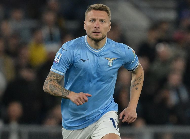 Ciro Immobile con la maglia della Lazio - fonte Lapresse - wintersport-news.it